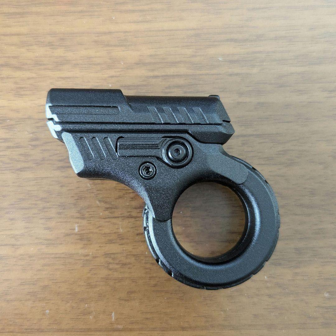 【新品】フィジェットトイ　ガンタイプ　ブラック　スライダー　EDC