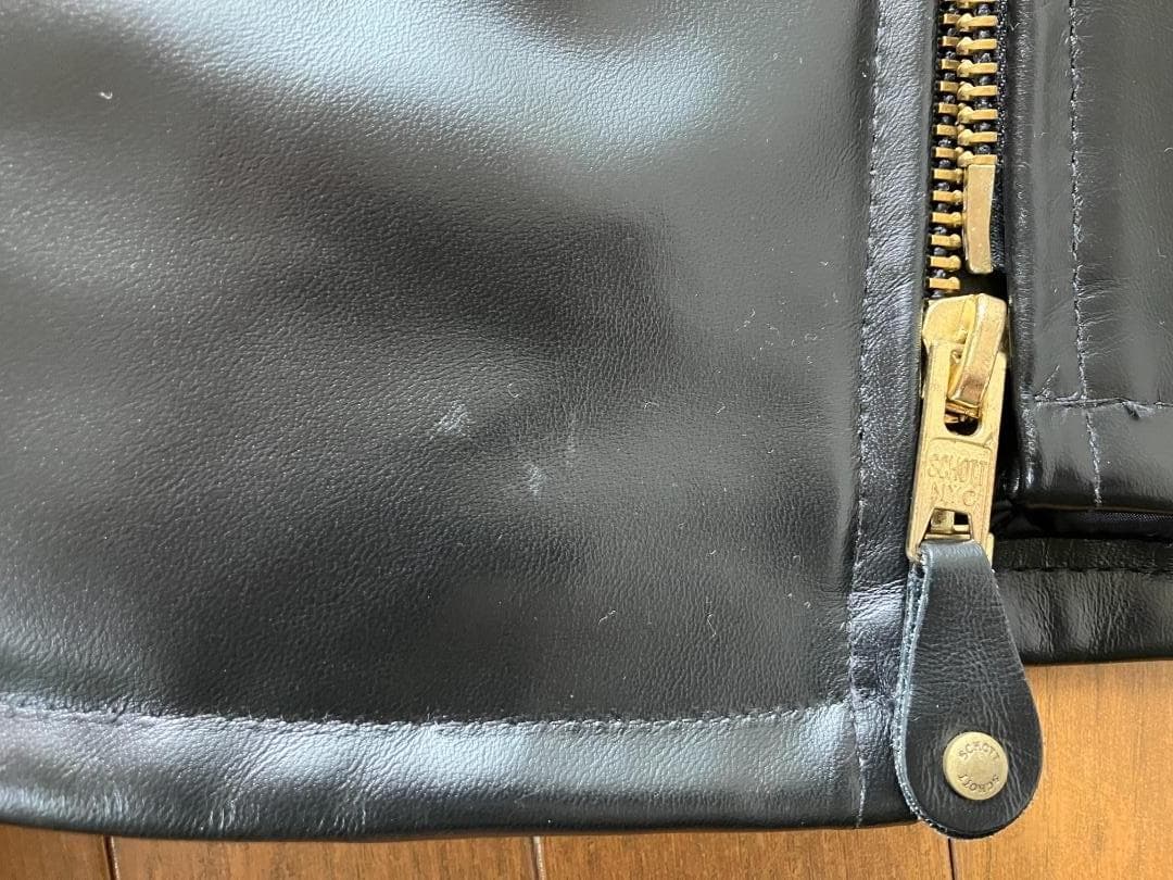 schott ショット ホースハイド 40 USA製 黒