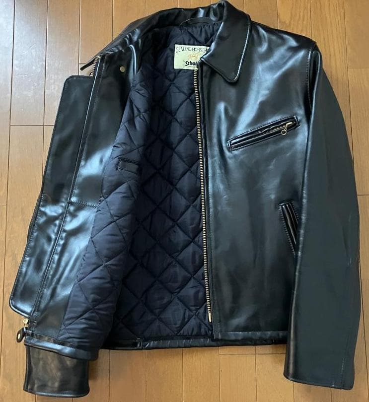 schott ショット ホースハイド 40 USA製 黒