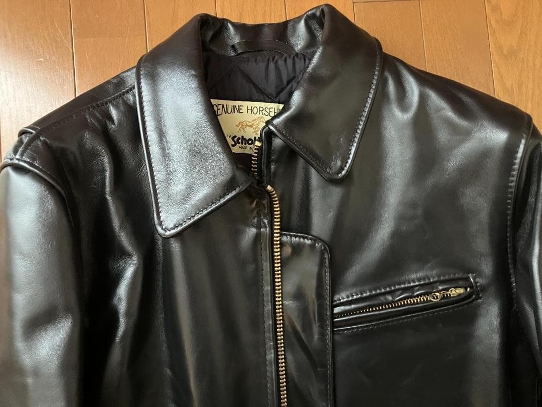 schott ショット ホースハイド 40 USA製 黒