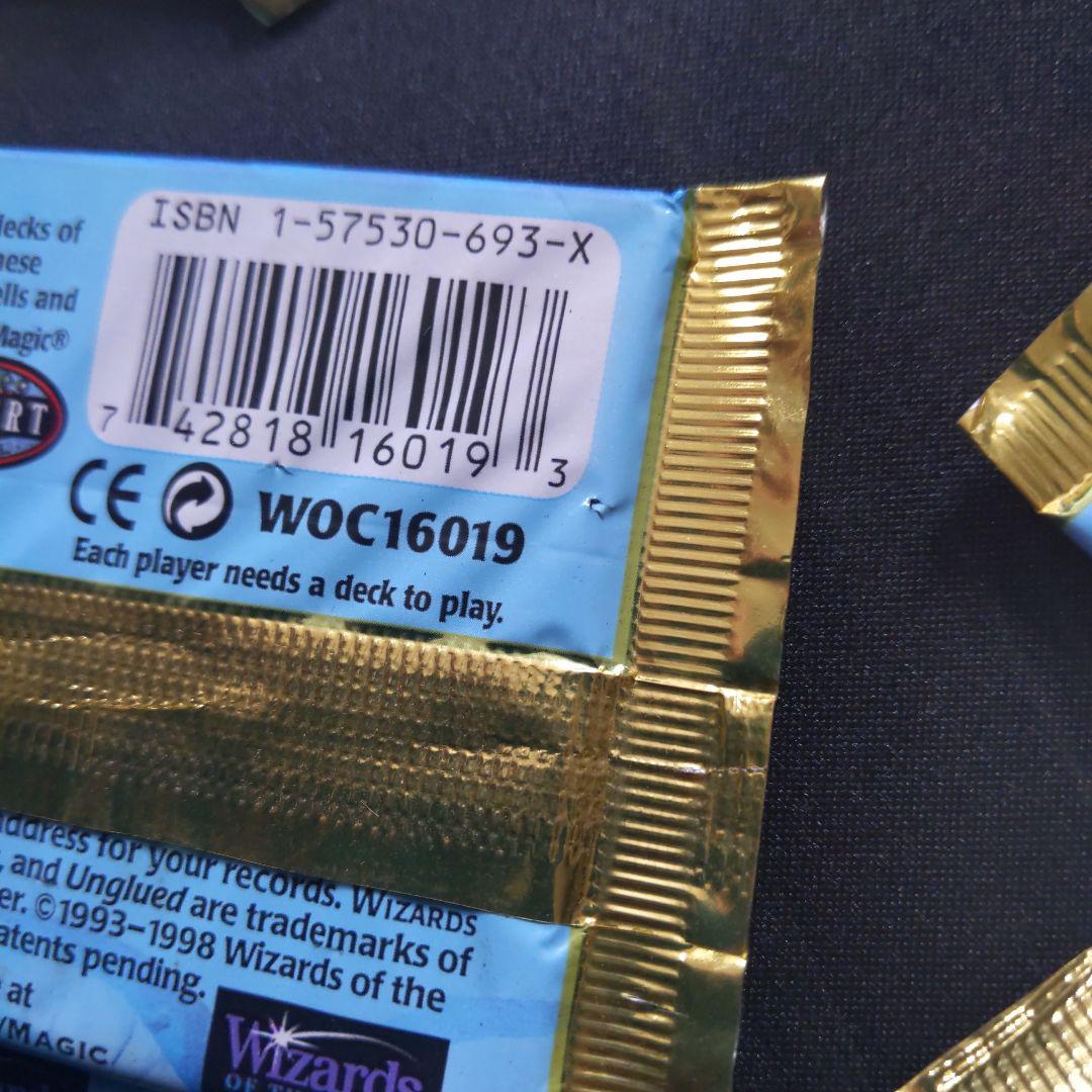 ●【全体的に状態不良】（未開封）Unglued 　アングルード　34パックセット