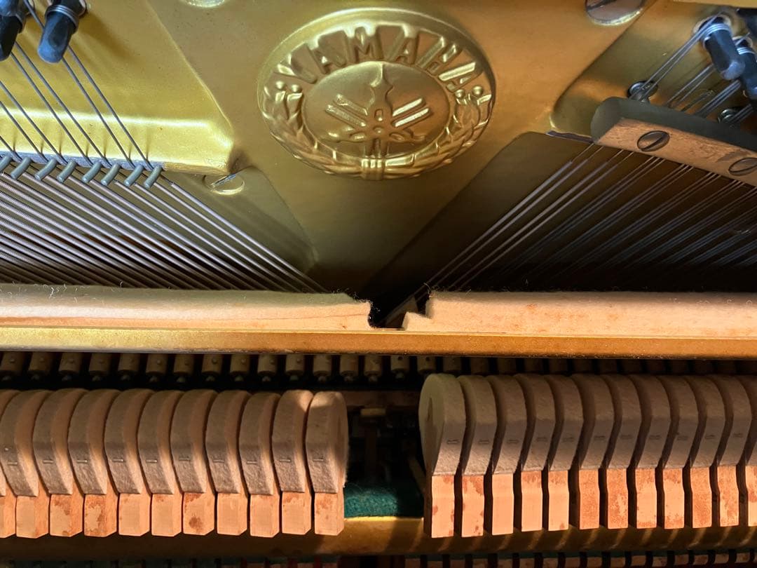 Yamaha アップライトピアノ 黒 88鍵盤