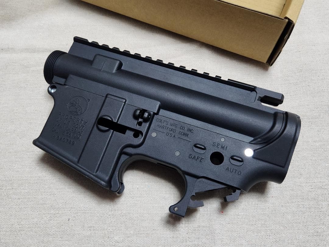 【新品】Z-parts PTW　鍛造　レシーバー　セット　コルト　刻印