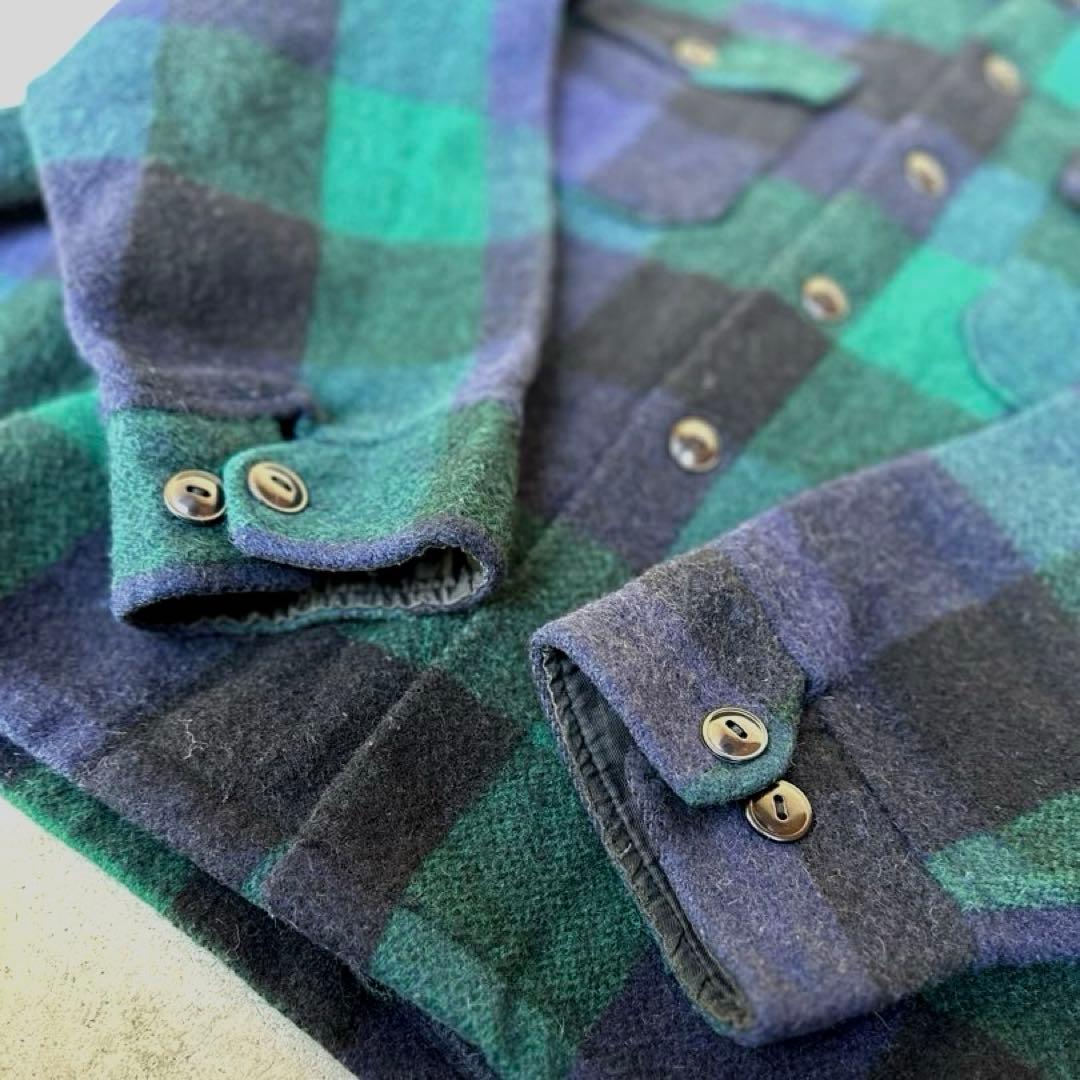 50s 60s CHIPPEWA WOOLENS ブロックチェック
