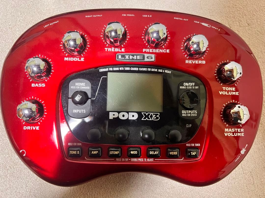 LINE6 POD Ｘ3 Line6 FBV Shortboard