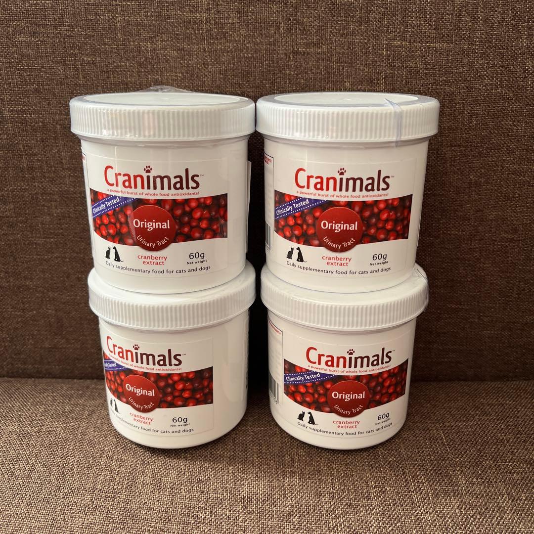 Cranimals Original クランベリーエキス 4個セット　犬猫用