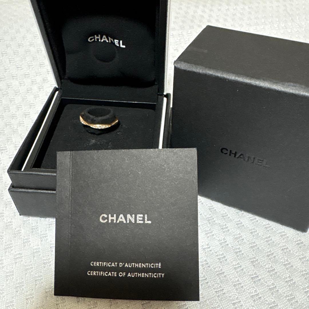 CHANEL カメリア ハーフエタニティリング　J10836#49
