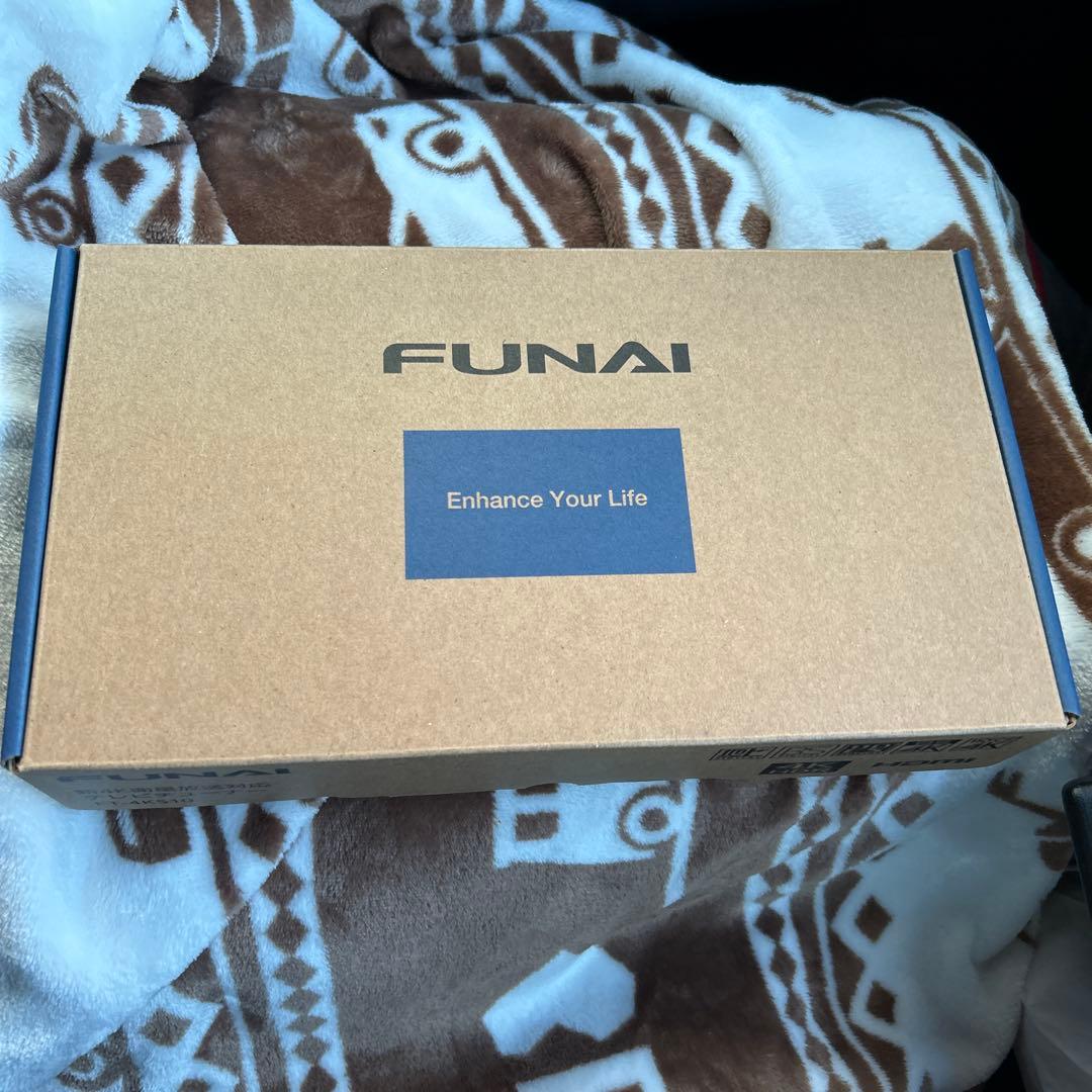 【新品・未開封】FUNAI新4K衛星放送対応　テレビチューナー　FT-4KS10