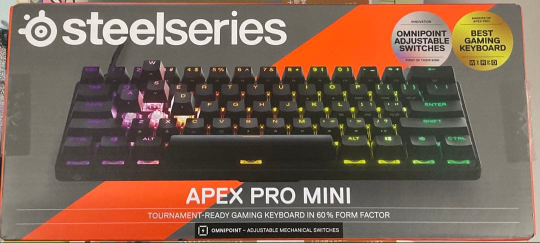 SteelSeries Apex Pro Miniキーボード