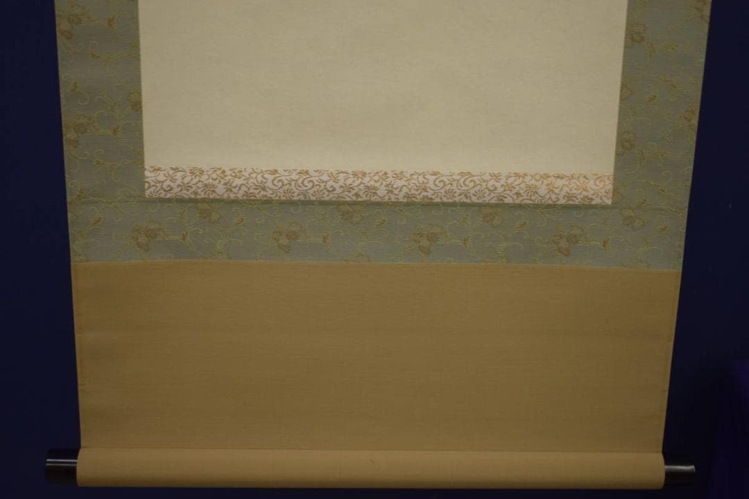 真作/萩原稲栄/葡萄蜂図/ブドウ図/桐共箱付/布袋屋掛軸HI-606