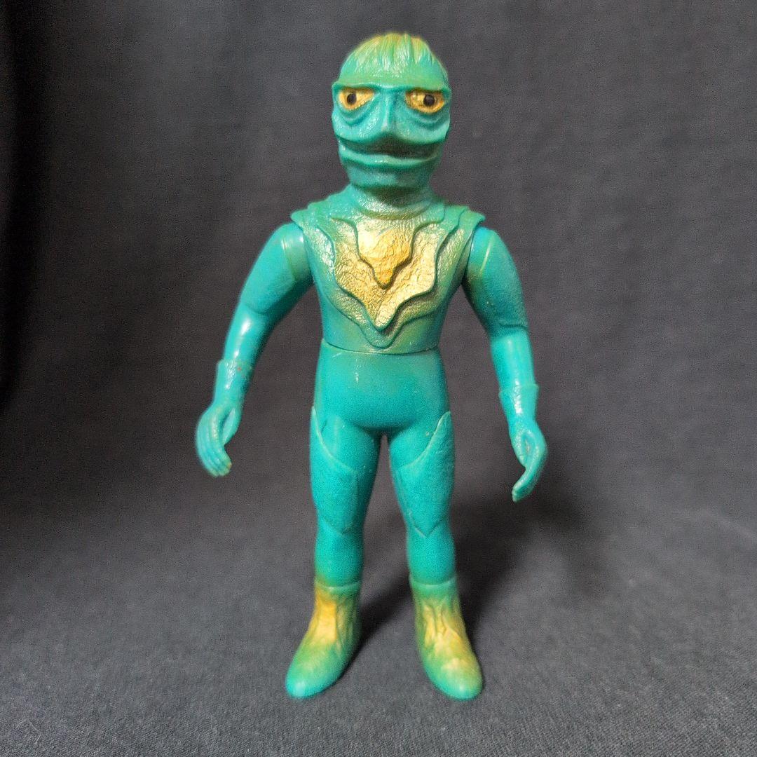 昭和レトロ　当時物　鉄人タイガーセブン　カッパ原人　ソフビ　ジャンク