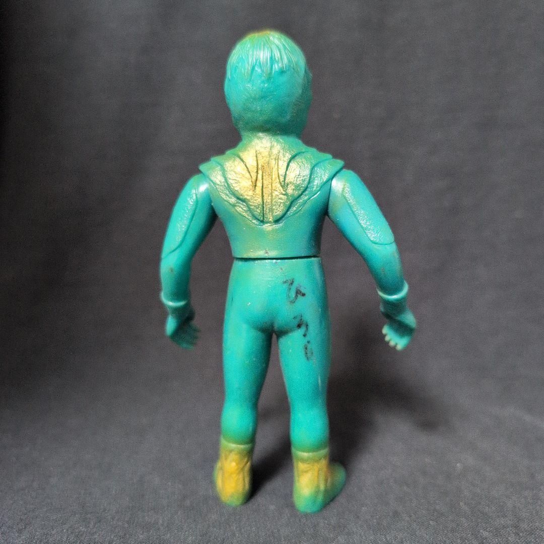 昭和レトロ　当時物　鉄人タイガーセブン　カッパ原人　ソフビ　ジャンク