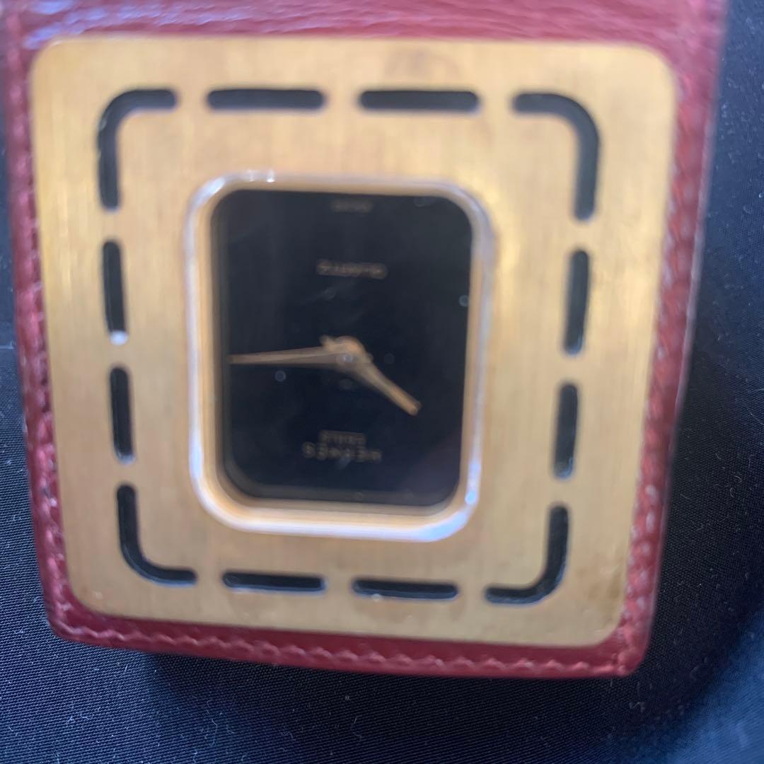 Hermès 旅行用　時計　ジャンク品