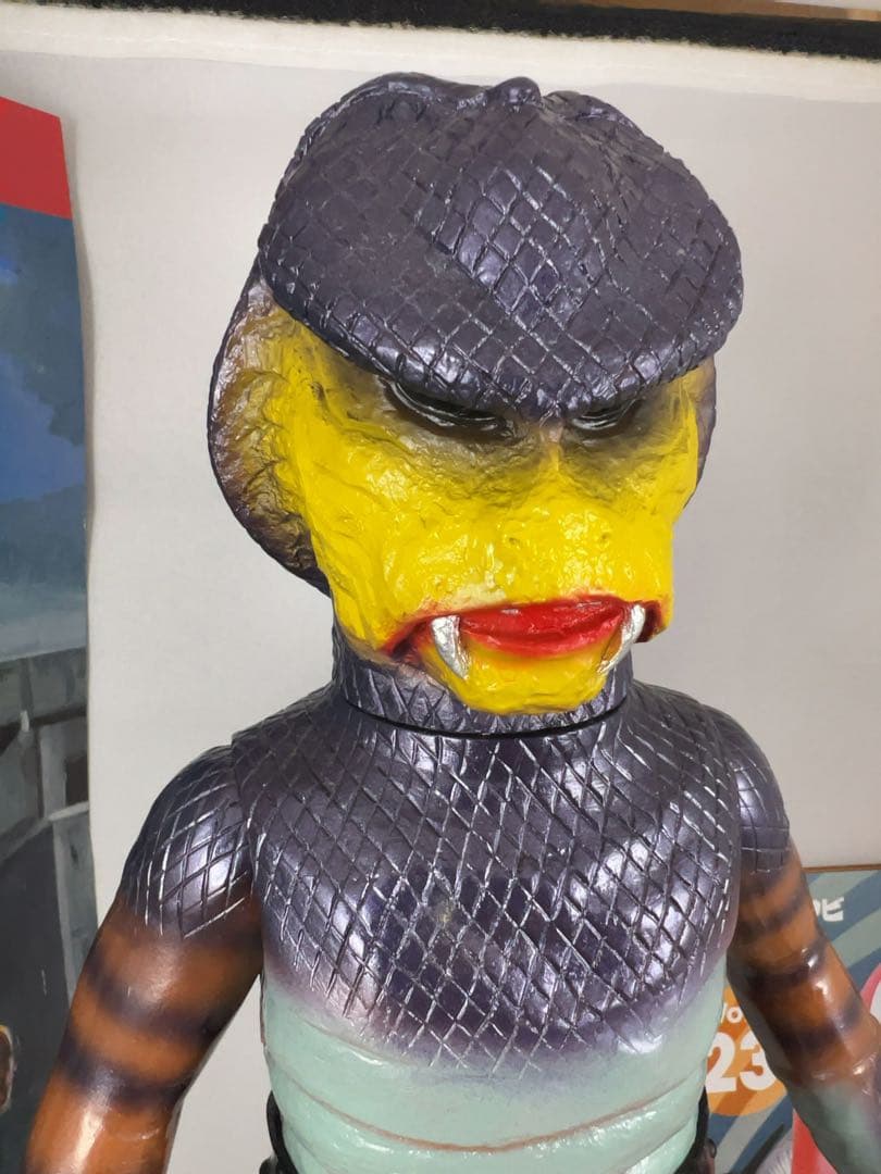 仮面ライダー　コブラ男　東映レトロソフビコレクション　キングサイズ