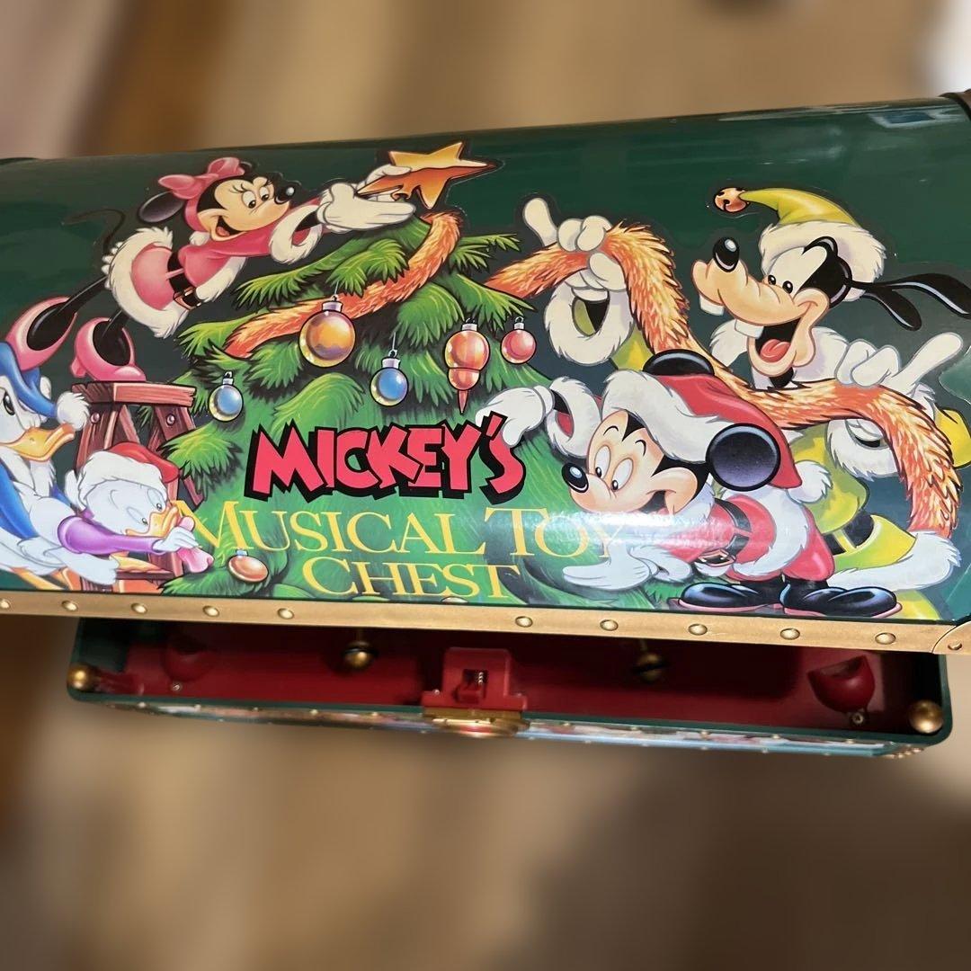激レア　ディズニークリスマスオルゴール　レトロ