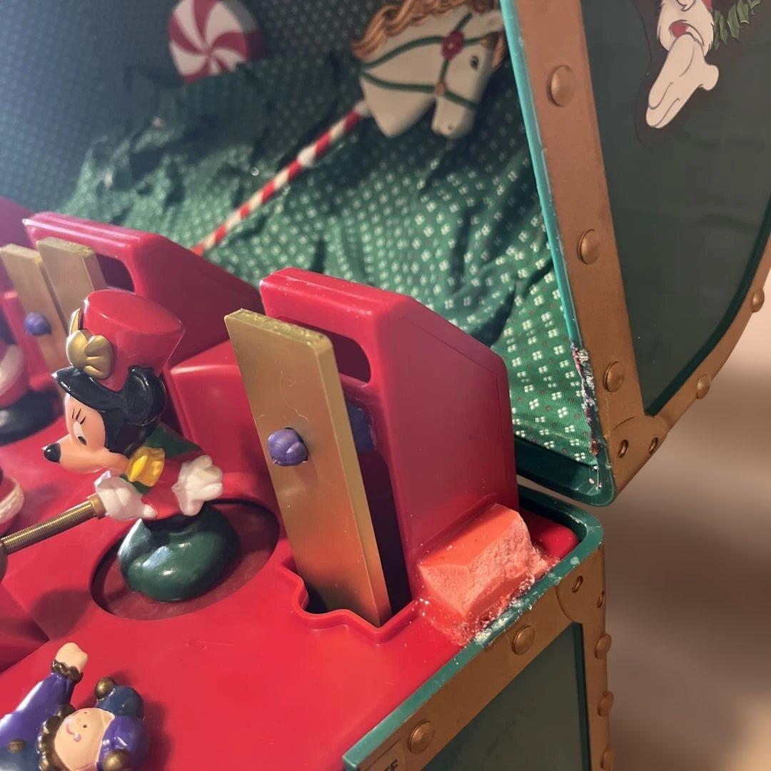 激レア　ディズニークリスマスオルゴール　レトロ