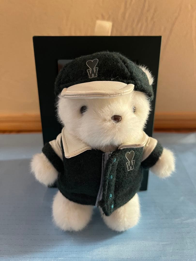 チェウシクx AMI ポップアップ 韓国期間限定 テディベア キーリング セット