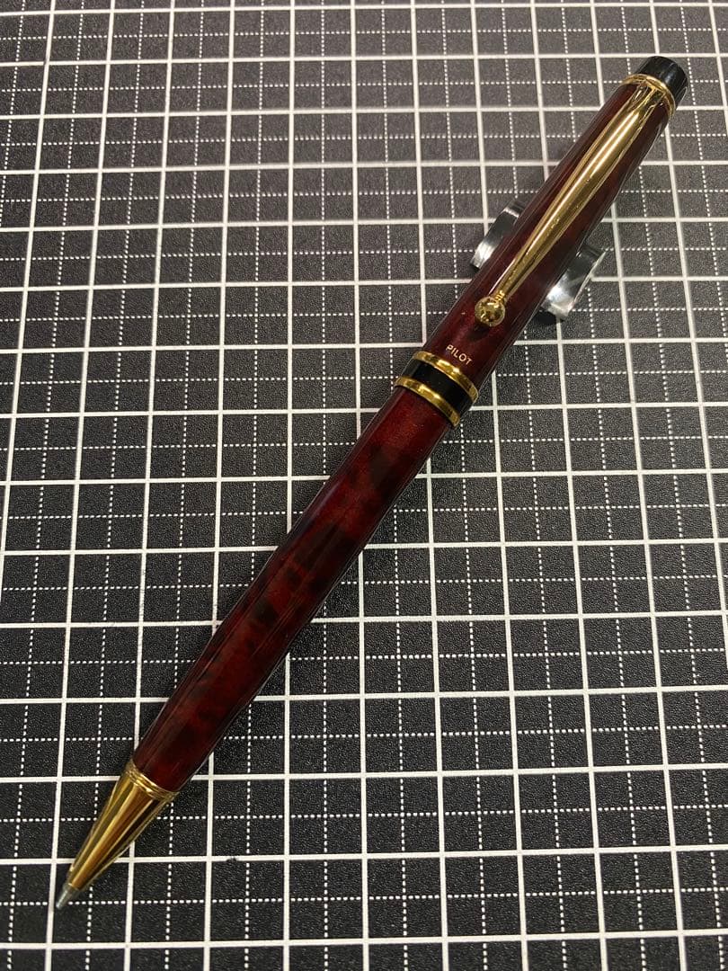 PILOT GRANCE Black&Red Marble ボールペン