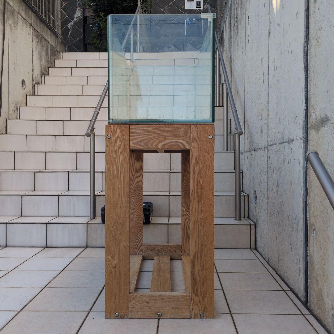 レグラス曲げガラス90cm水槽、水槽台 引取限定（神奈川）