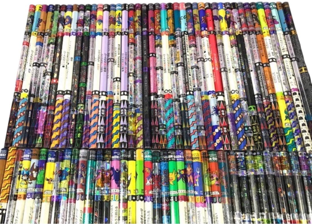 当時物　ドラゴンクエスト バトルえんぴつ　トータル100本以上　昭和レトロ