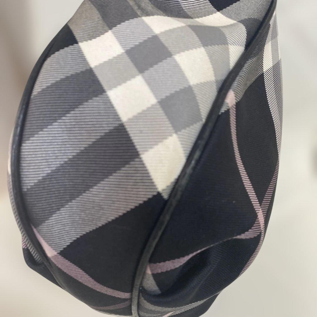 バーバリー ブルーレーベル　ワンショルダー　ノバチェック　2way ホースロゴ
