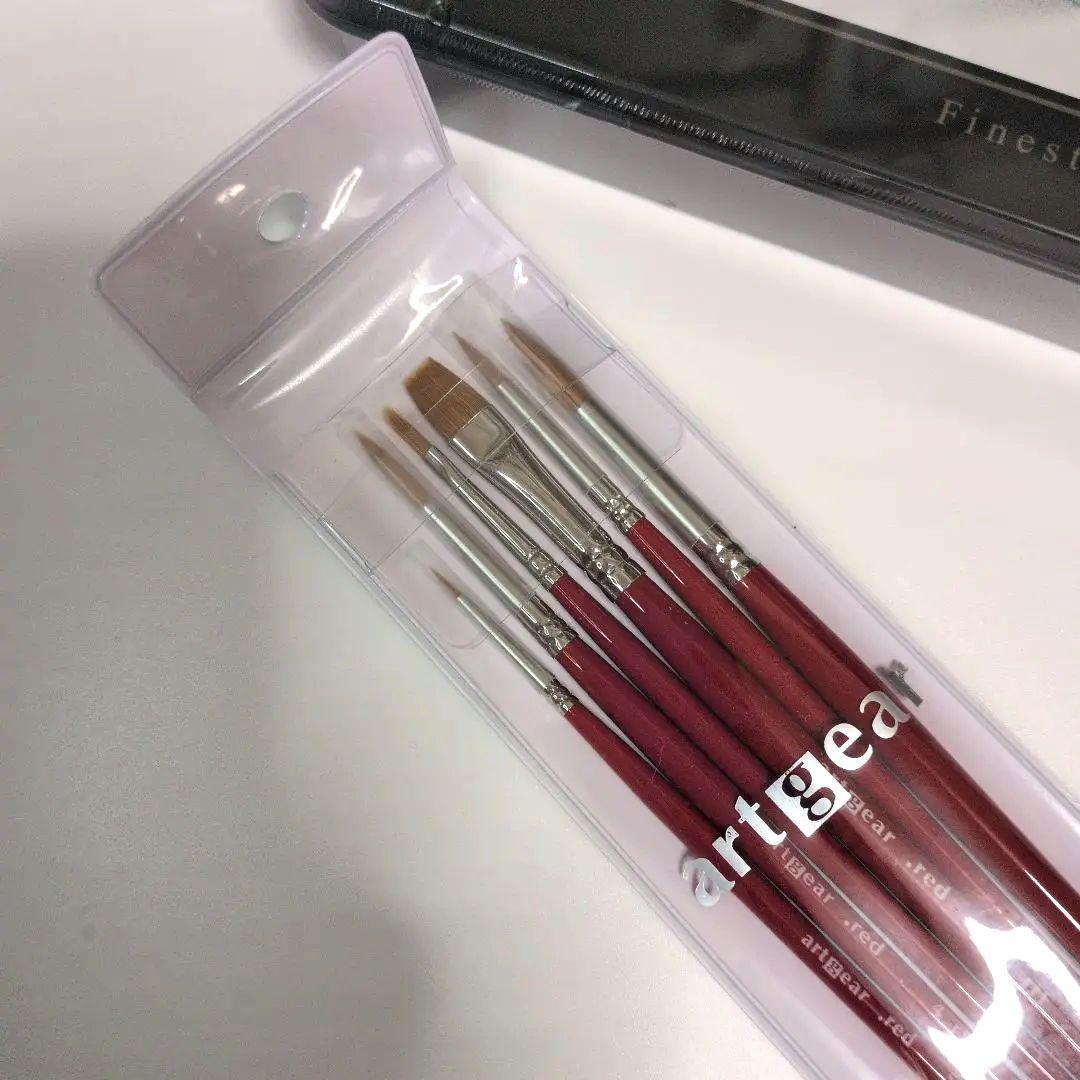 【新品】ファーバーカステル 水彩色鉛筆 120色 +【新品】水彩筆 ６本セット