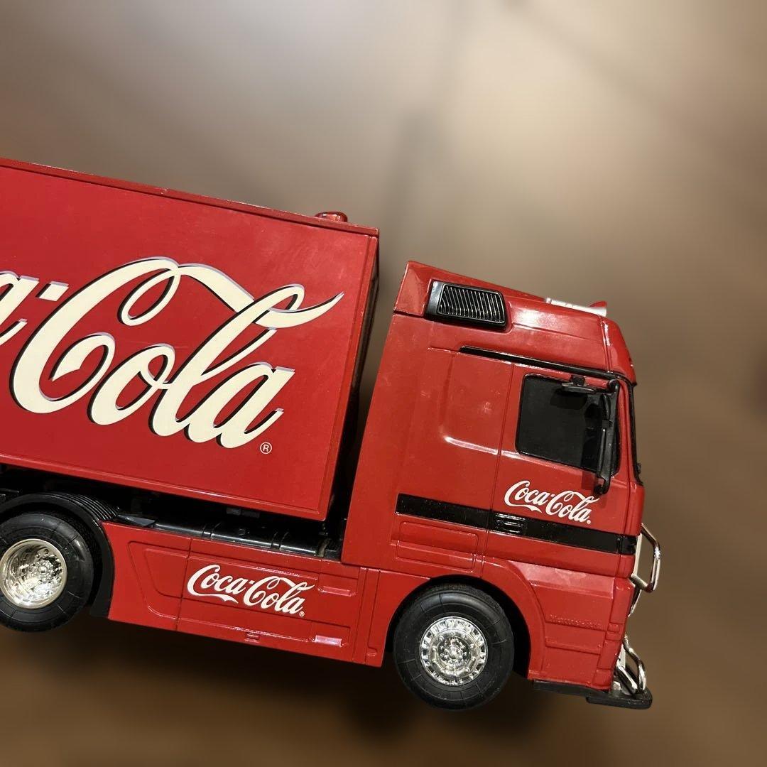希少！　特大　コカコーラ　トレーラー　ラジコン　全長70cm 120周年記念品