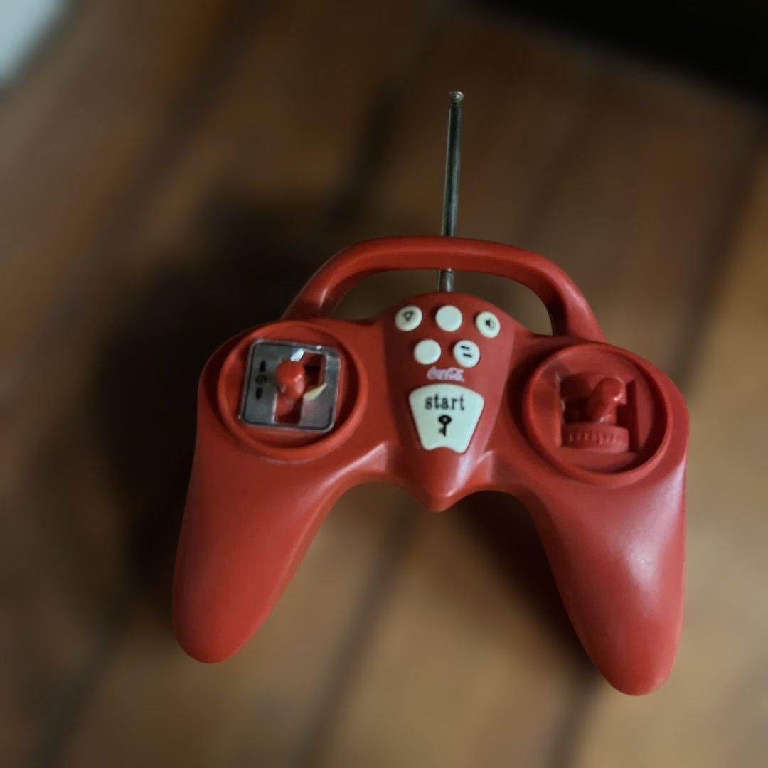 希少！　特大　コカコーラ　トレーラー　ラジコン　全長70cm 120周年記念品