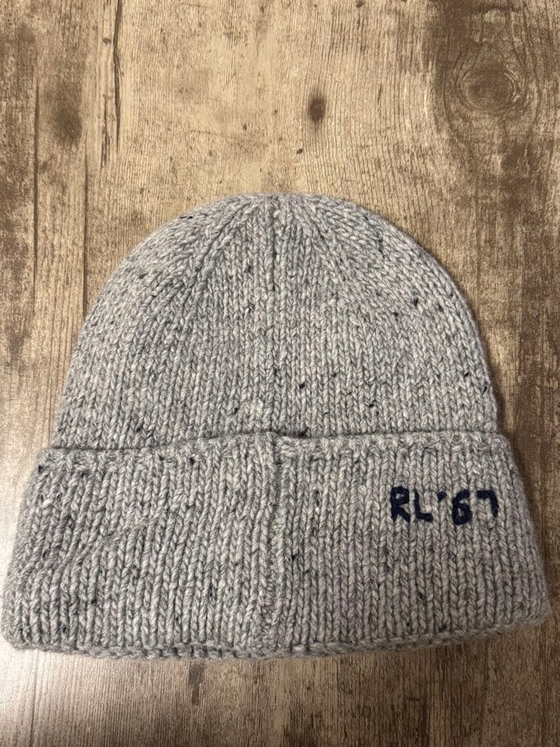 【POLO RALPH LAUREN】ニットツイードポロビーニー