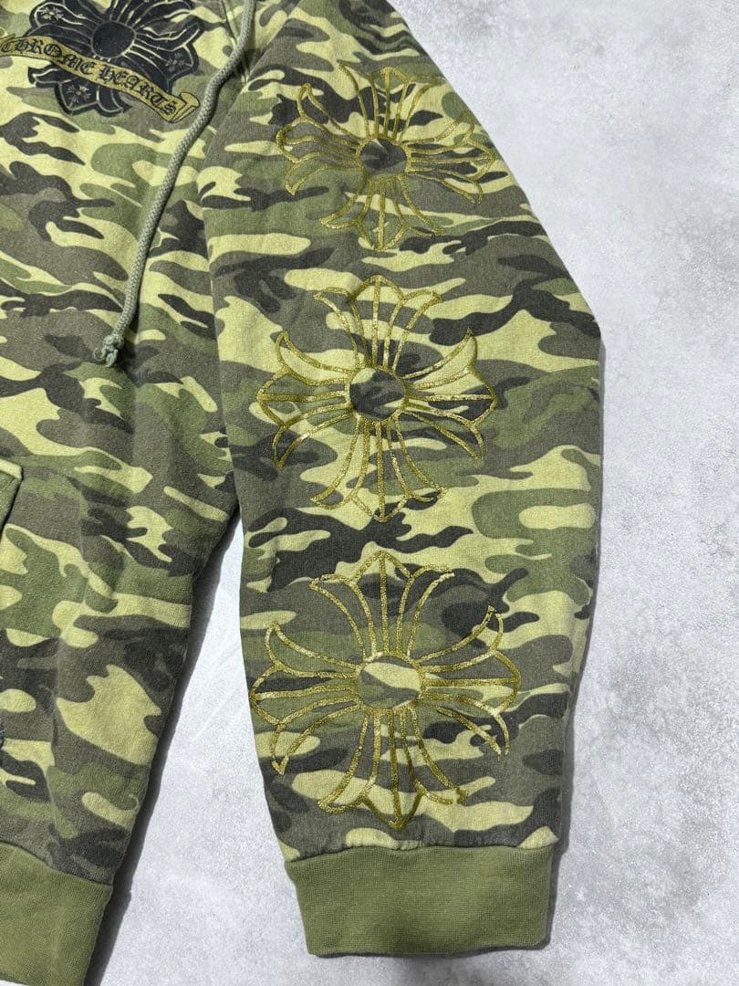 【アキ】CHROME HEARTS 裏地サーマルホースシュープリント迷彩