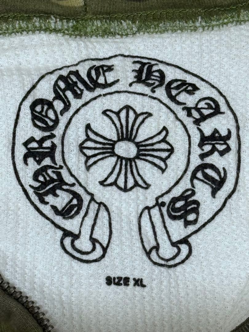 【アキ】CHROME HEARTS 裏地サーマルホースシュープリント迷彩