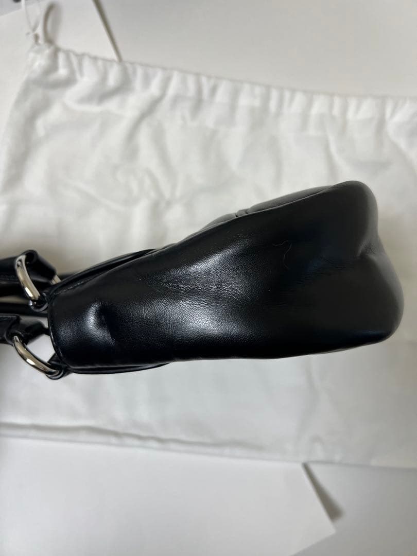 【未使用美品】PRADA ムーン パデッドナッパレザー ショルダーバッグ