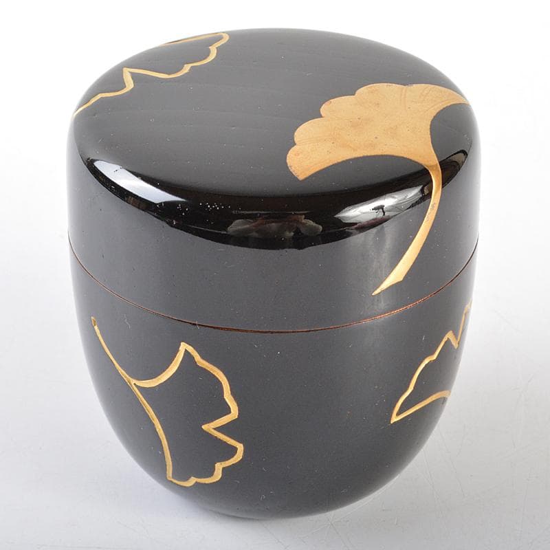 茶道具　吉田一峰作　鵬雲斎好　五葉棗　共箱　V　R5304