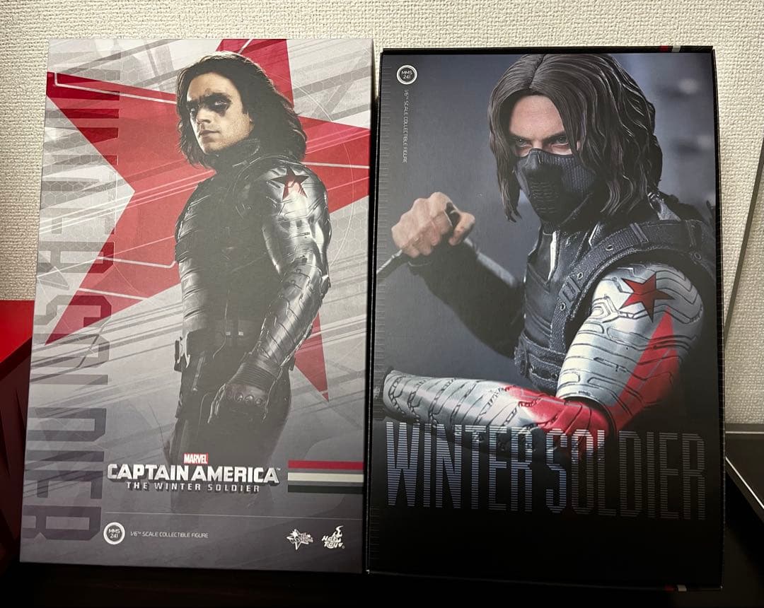 ホットトイズ　キャプテン・アメリカ　ウィンター・ソルジャー　バッキー・バーンズ