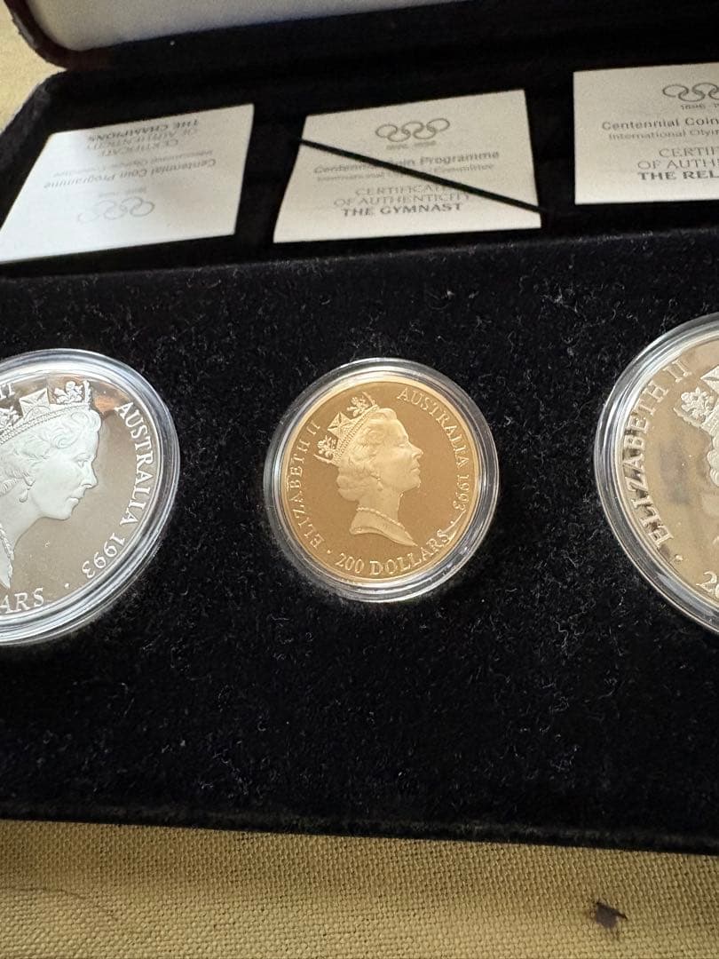 た*ろ様 1*3様 1896-1996年 オリンピック　100周年 記念金