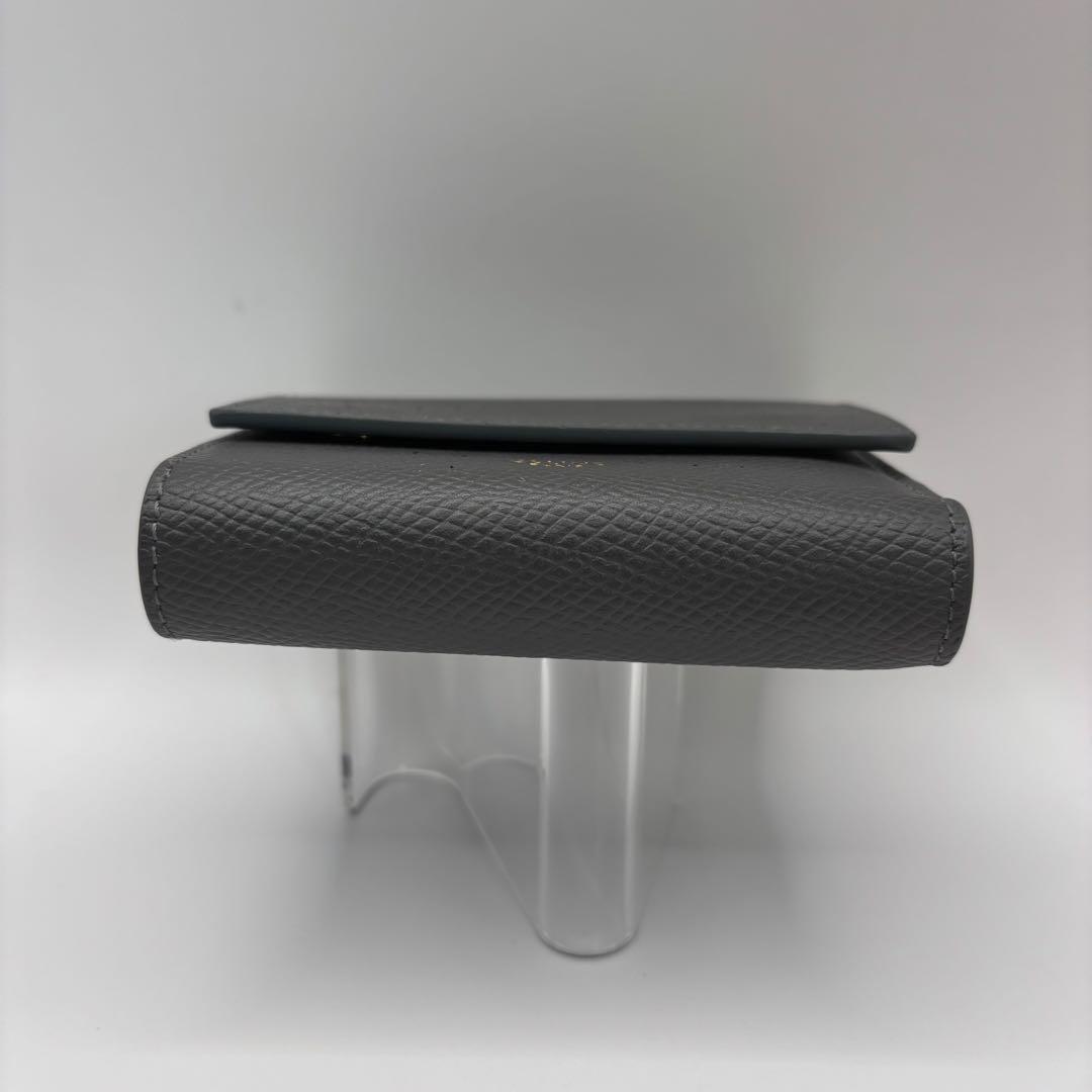 CELINE スモールトリフォールドウォレット グレー　三つ折り財布　財布