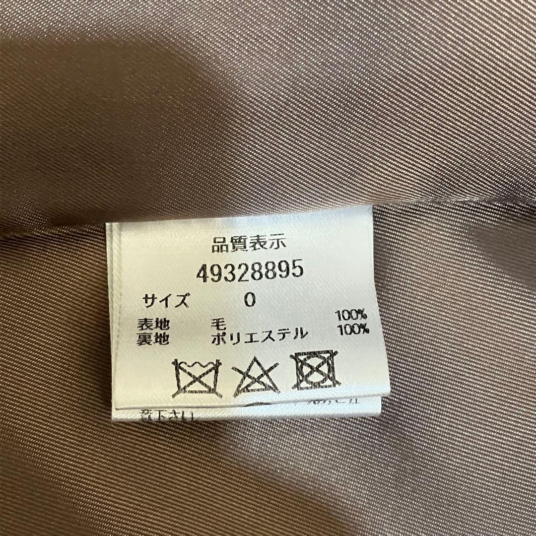 ジャスグリッティー ベルテッドロングコート ピンク アンゴラ ２