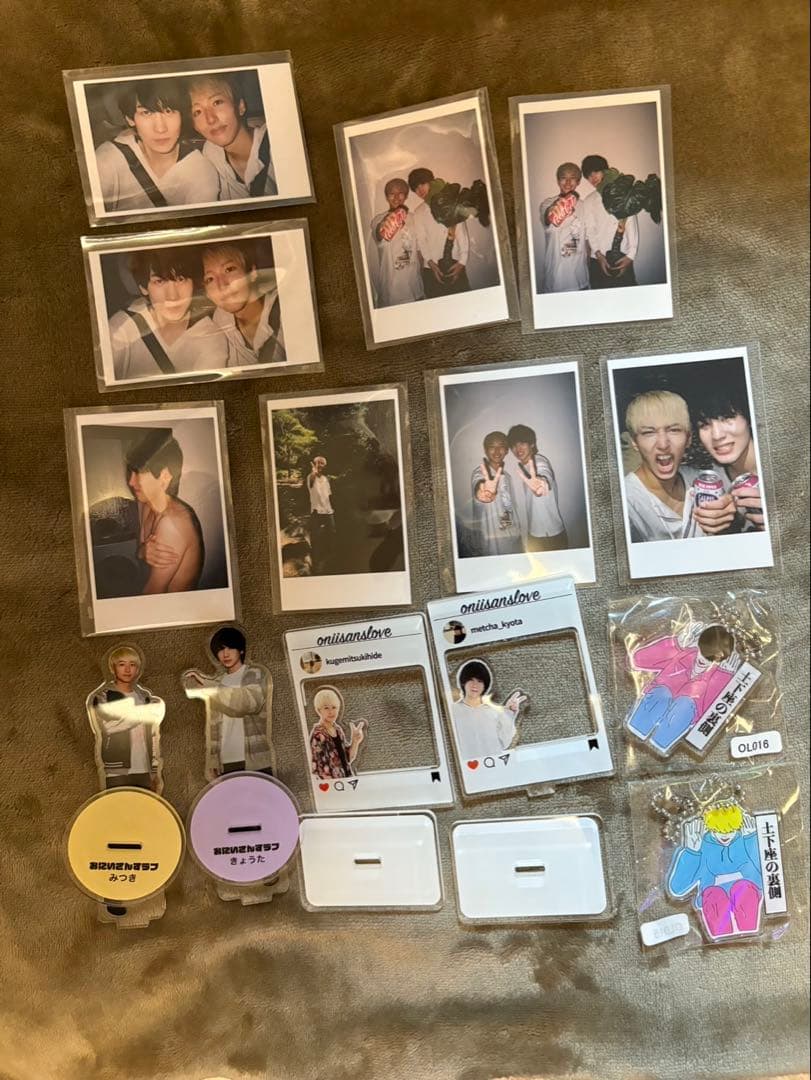 おにいさんずラブ グッズ チェキ風写真+アクスタ+アクキー