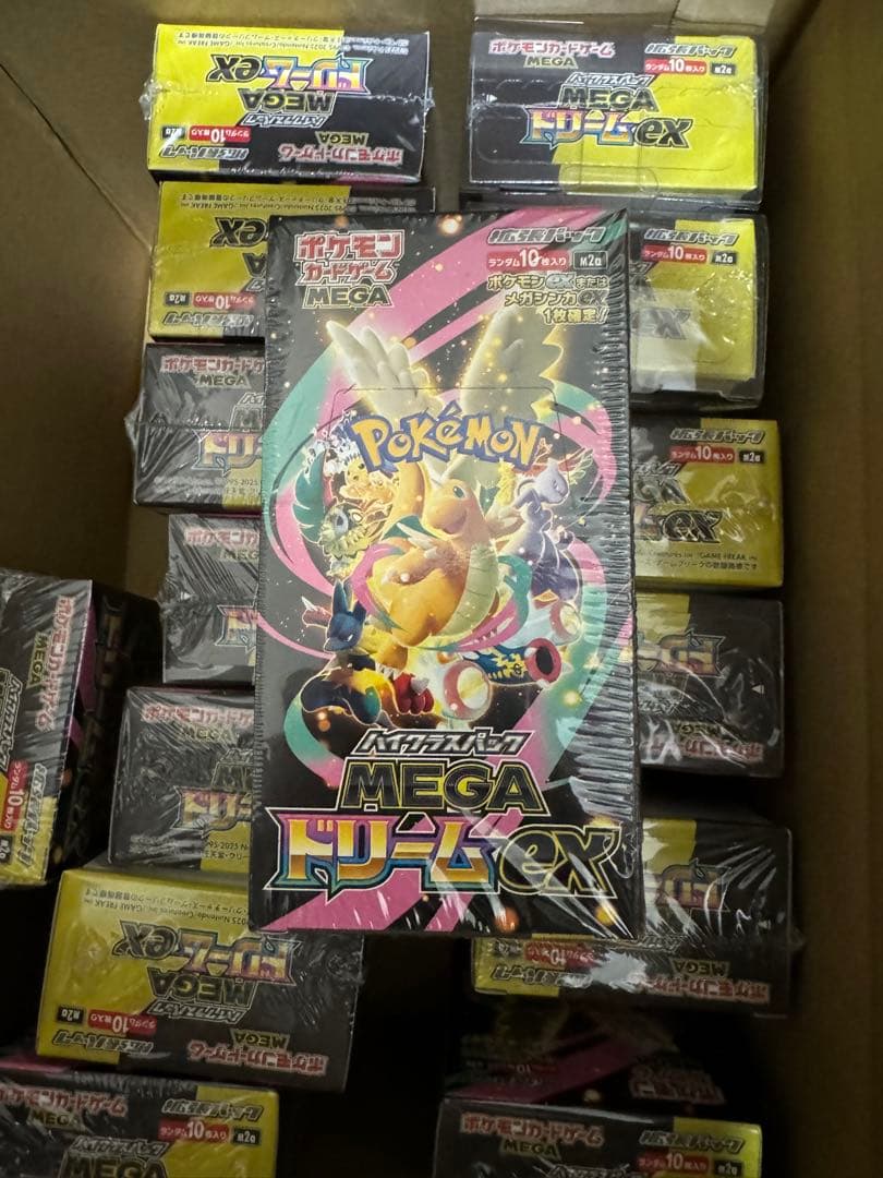 ポケモンカード メガドリームex シュリンク付き 15点