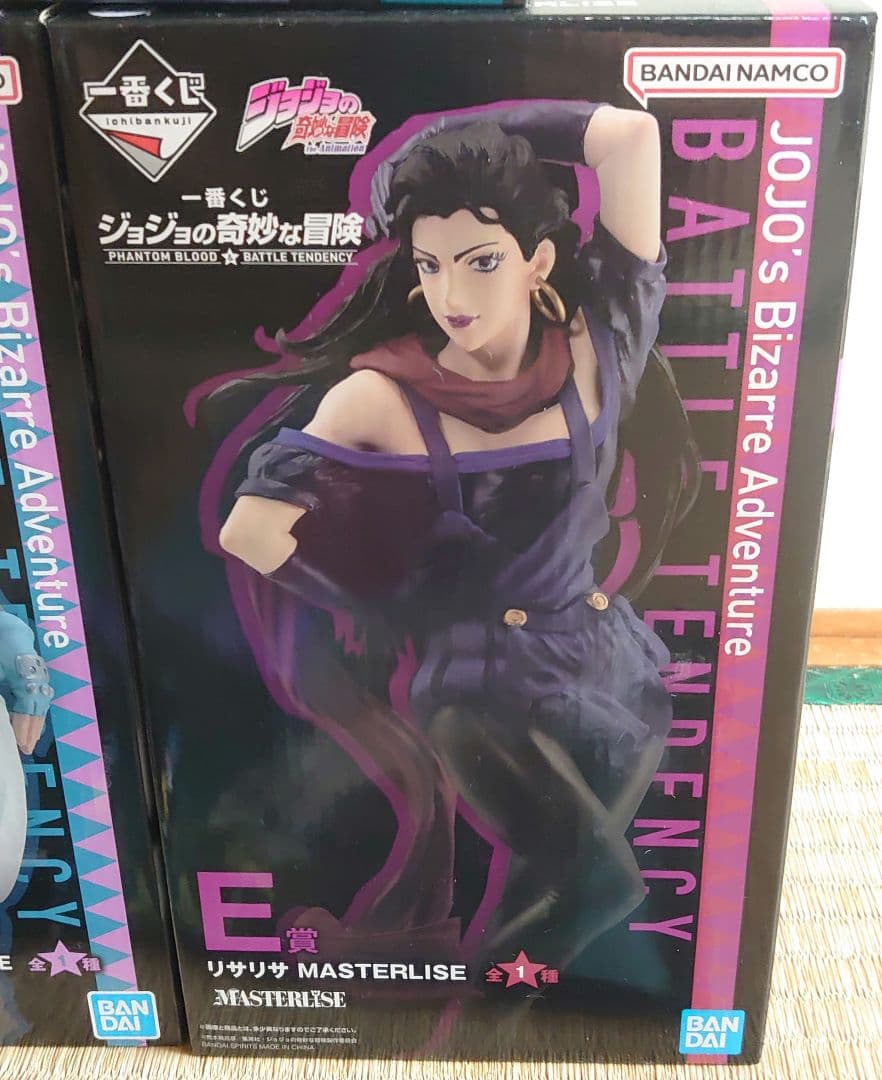 一番くじ　ジョジョの奇妙な冒険　ジョセフ　シーザー　リサリサ　吉良吉影フィギュア