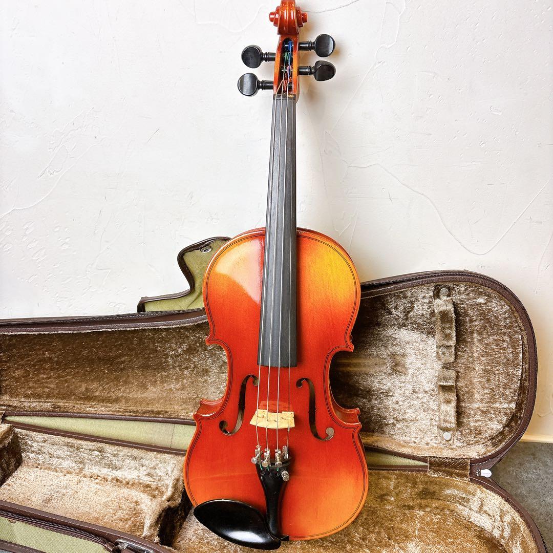 【美品】 SUZUKI スズキ 280 1/2 バイオリン 子供用 弦楽器 入門