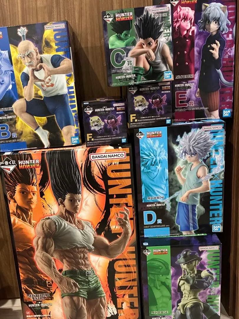 一番くじ　HUNTER×HUNTER フィギュア　フルコンプリートセット