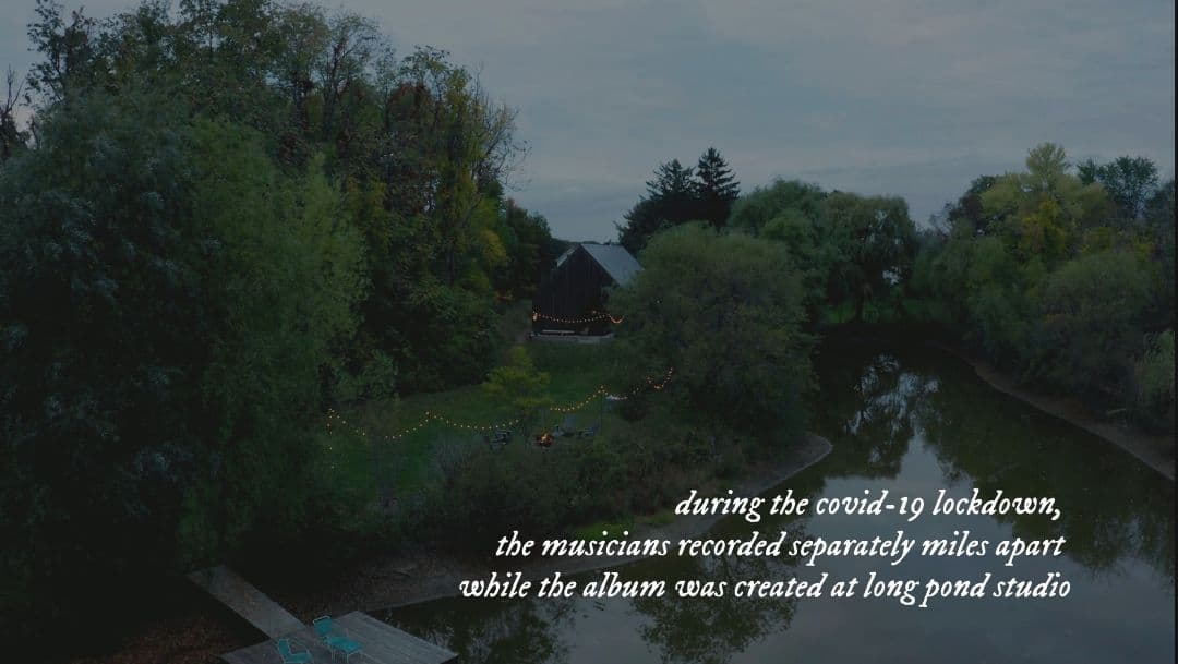 『フォークロア: ロング・ポンド・スタジオ・セッションズ』Disney+ポスター