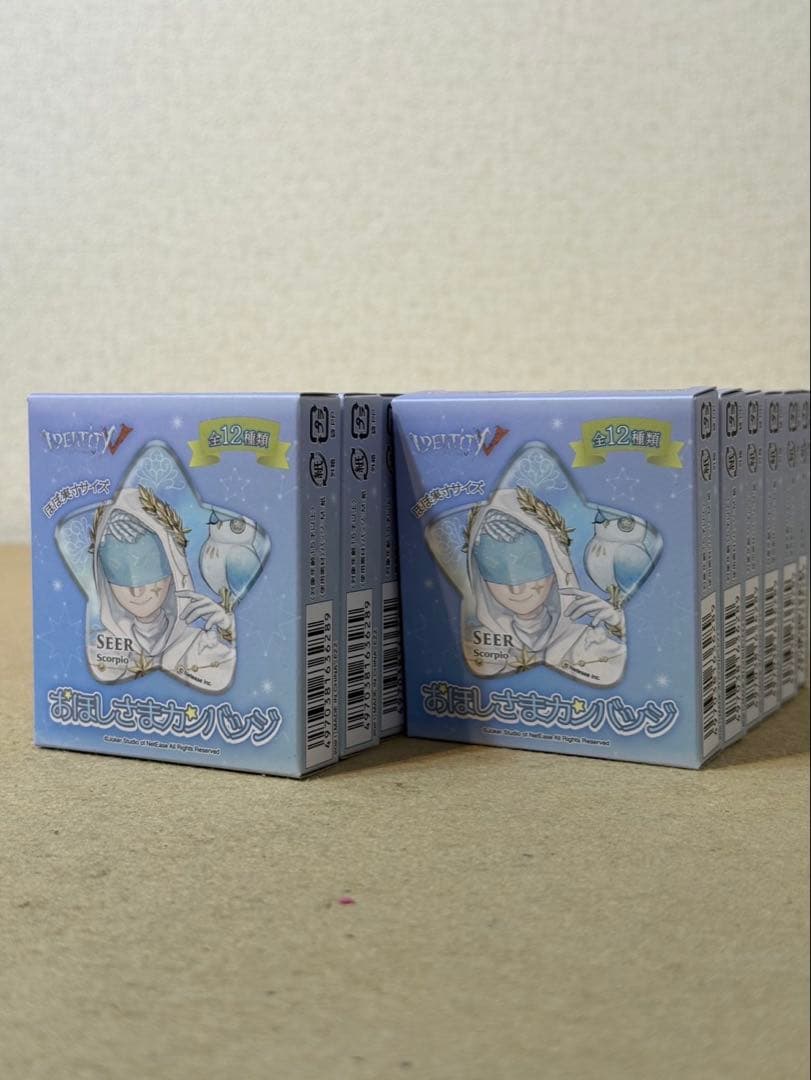 Identity V 第五人格の「おほしさまカンバッジ」ボックス　12個入り