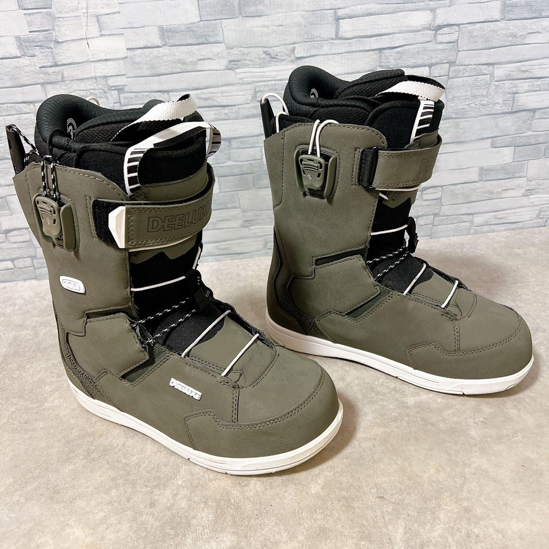 DEELUXE TEAM ID 26.5cm カーキ ディーラックス ブーツ