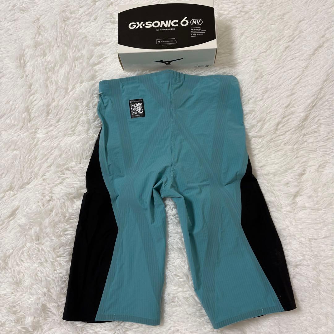 ミズノMIZUNO GX SONIC 6 NV SIZE M (美品)高速水着