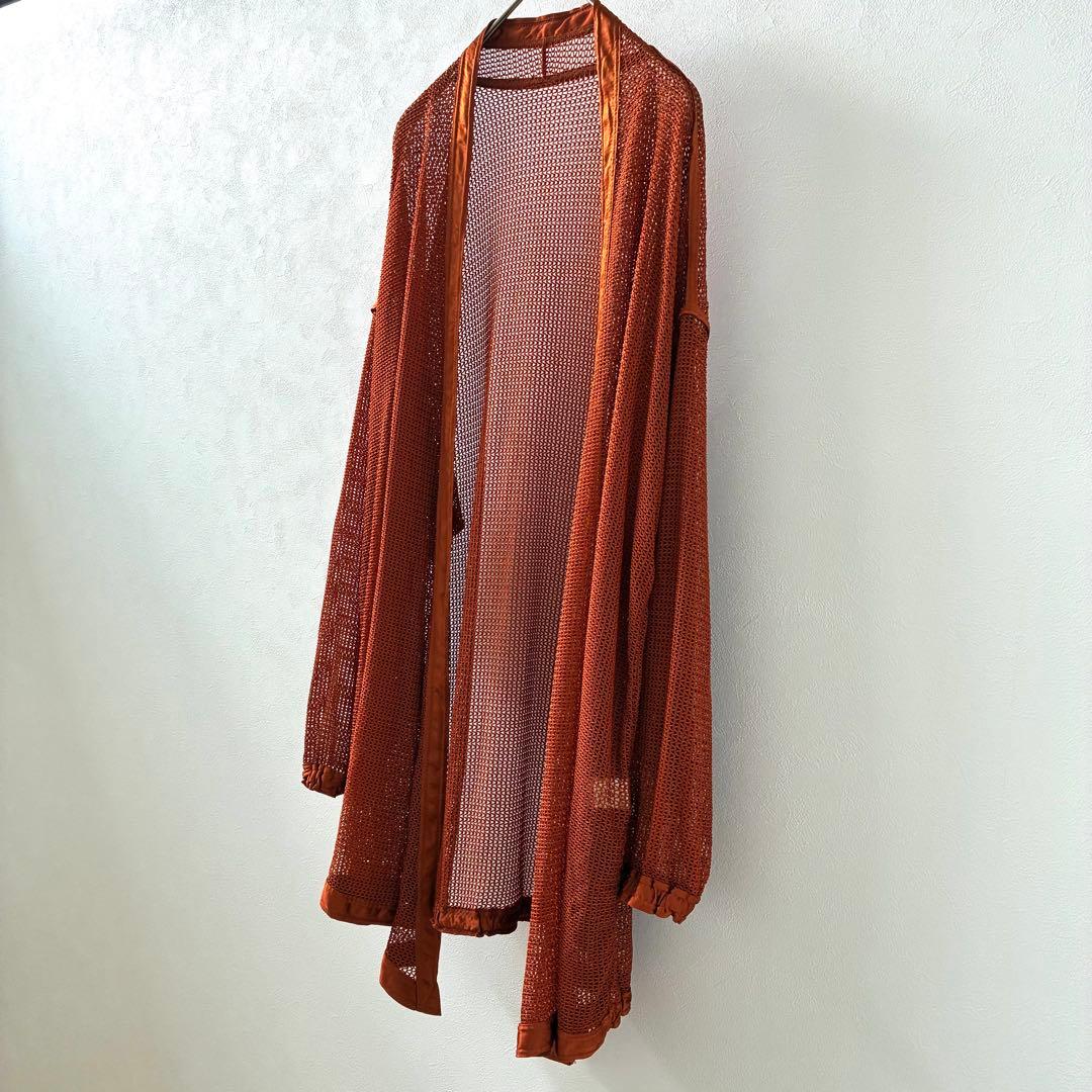 【2点セット】Gideon Oberson カーディガン パレオ ざっくり編み