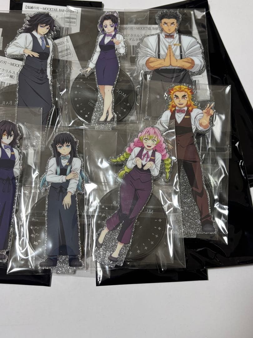 鬼滅の刃　柱全員　モクテルバー 両面アクリルスタンド コンプリート