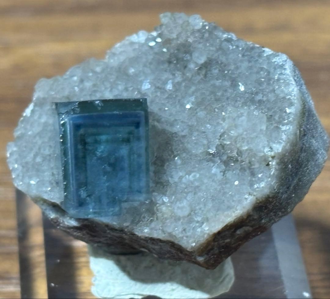 【湖南省】　ブルーグリーンフローライト