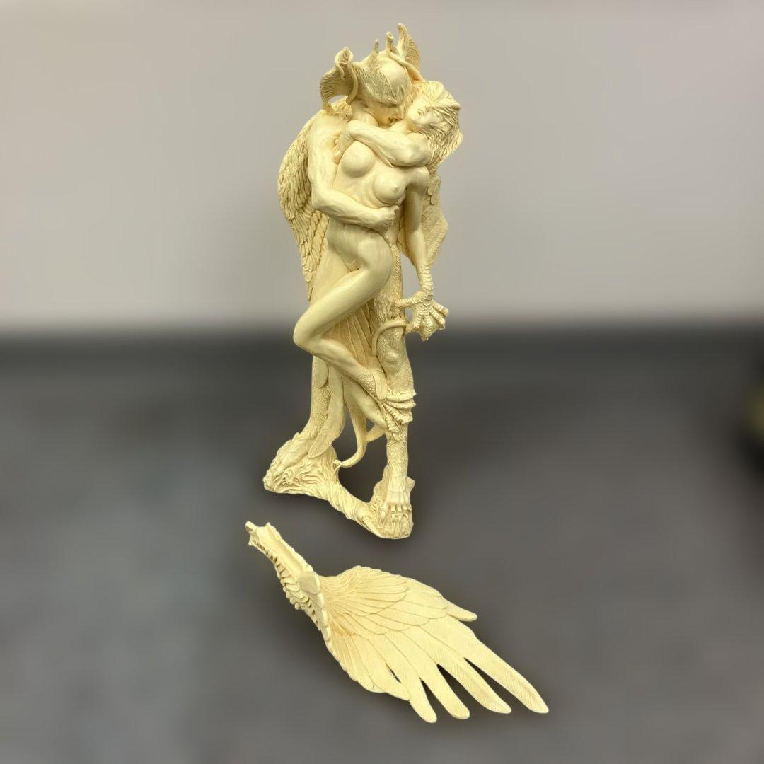 【未塗装未組立】デビルマン ガレージキット シレーヌ 舞 光と闇 闇